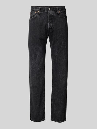 Levi's® Jeansy z prostą nogawką i 5 kieszeniami model ‘501 CRASH COURSES’ Czarny 2