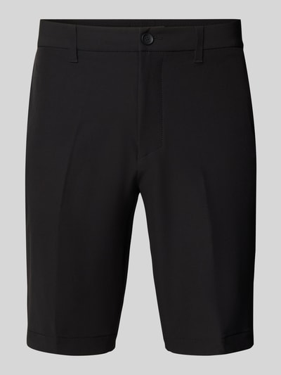 BOSS Green Slim Fit Chinoshorts mit Gürtelschlaufen Black 2