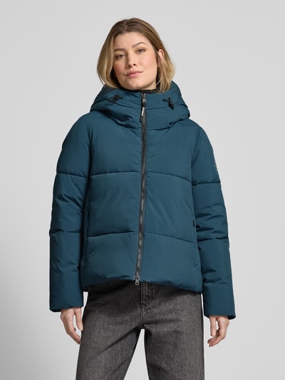 ECOALF Steppjacke mit Zweiwege-Reißverschluss Modell 'IPALALF' Petrol 4