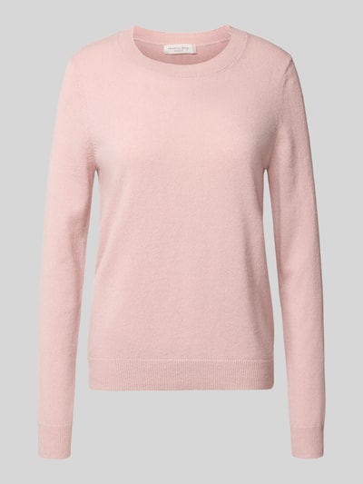 Christian Berg Woman Gebreide pullover van puur kasjmier Lichtroze - 2