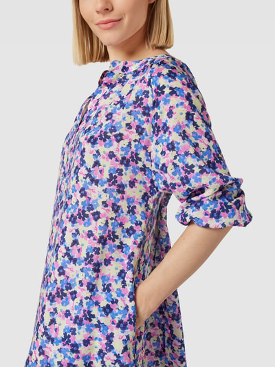 Armedangels Kleid mit floralem Muster Modell 'PRISCAA' Blau 3