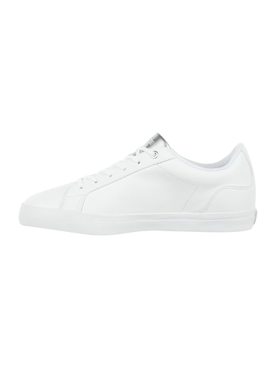 Lacoste Sneaker aus Leder Weiss 4