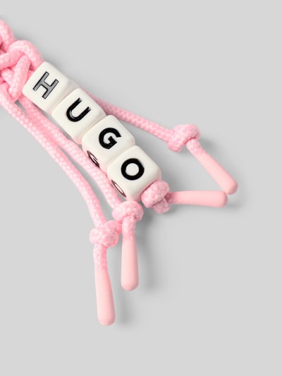 HUGO Sleutelhanger model 'ZEYA_CHARM' Lichtroze - 3