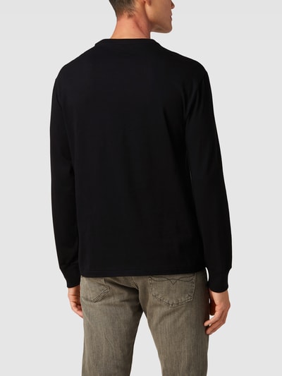 Polo Ralph Lauren Shirt met lange mouwen en labelstitching Zwart - 5