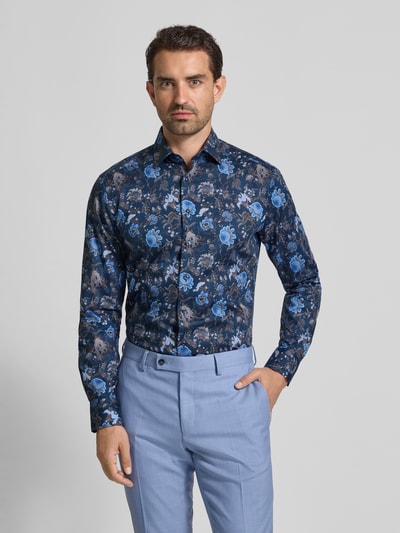 OLYMP Modern Fit Businesshemd mit Kentkragen Marine 4