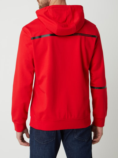 ARMANI EXCHANGE Hoodie mit Logo Rot 5