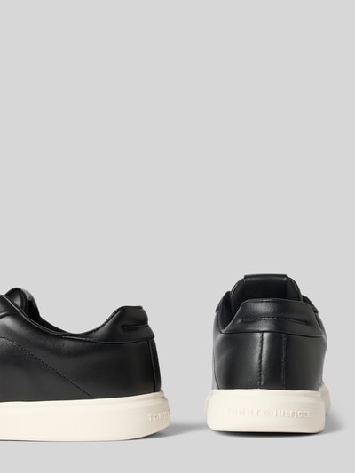 Tommy Hilfiger Low Top Sneaker aus echtem Leder BLACK 2