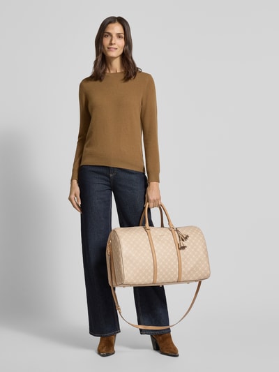 JOOP! Weekendtas met labeldetail, model 'aurora' Beige - 1