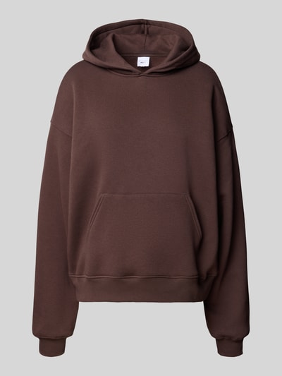 Produktfoto, Regular Fit Hoodie mit Känguru-Tasche Modell 'Iconic' von Gina Tricot z mieszanki bawełny, krój regular fit, elastyczne wykończenia