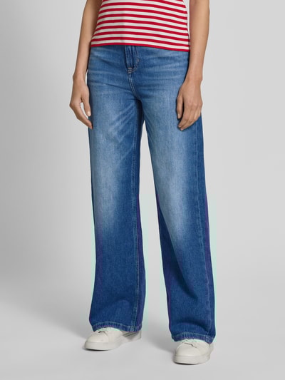 BOSS Orange Jeans mit weitem Bein Modell 'Marlene' Blau 4