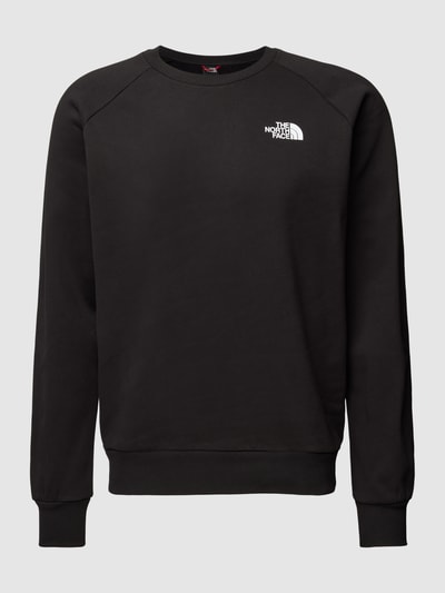 The North Face Sweatshirt mit Label-Print Modell 'RAGLAN' Black 2