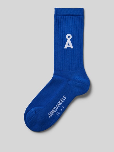 Armedangels Socken mit Logo-Detail Modell 'SAAMUS' Royal 1