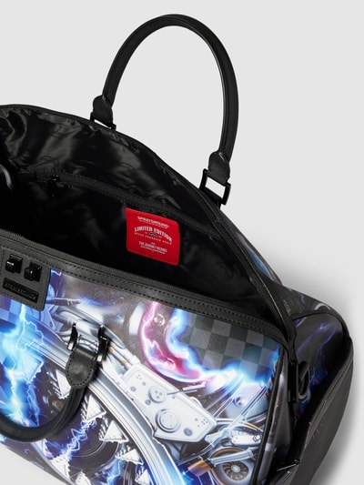 Sprayground Handtasche mit Motiv-Print Modell 'SHARKINATOR 3' Black 5