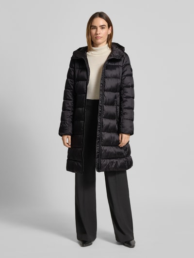 Marc Cain Steppmantel mit Kapuze Black 1