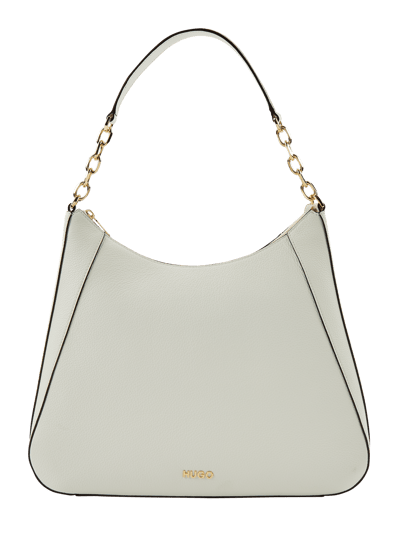 HUGO Hobo Bag aus Leder Modell 'Victoria'  Offwhite 2