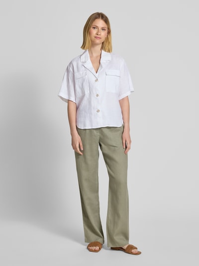 Christian Berg Woman Overhemdblouse met knoopsluiting Wit - 1