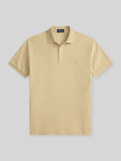 Polo Ralph Lauren Koszulka polo o kroju slim fit z czystej bawełny Beżowy 2