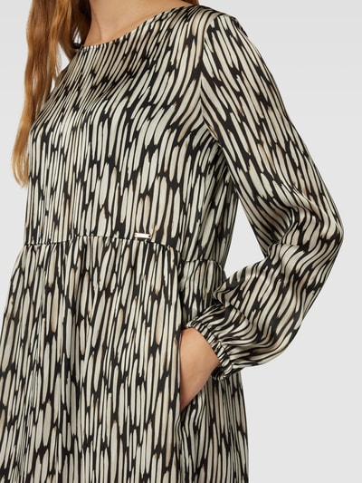 CINQUE Midikleid mit Label-Applikation Modell 'CIDALINO' Black 3