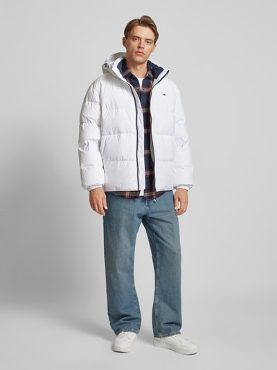 Tommy Jeans Regular Fit Daunenjacke mit Federanteil Weiss 1