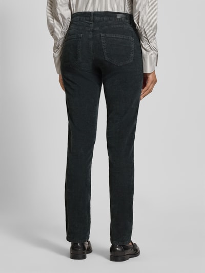 Angels Spodnie sztruksowe z wpuszczanymi kieszeniami model ‘Cici’ Antracytowy 5