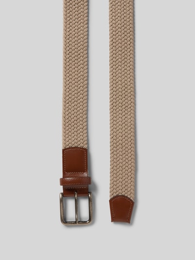 Lloyd Men's Belts Gürtel in Flecht-Optik Beige 3