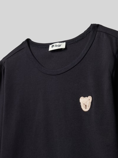 Steiff Regular Fit Longsleeve mit Logo-Stitching Marine 2