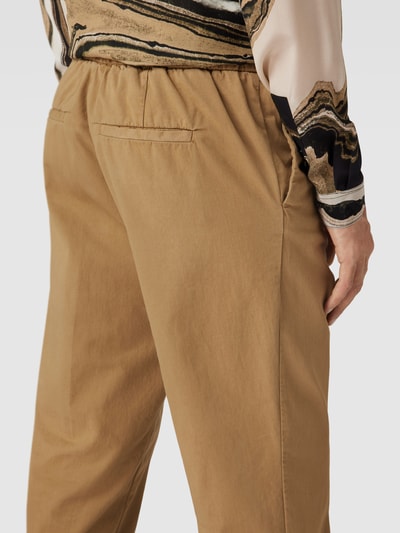 THE KOOPLES Stoffhose mit Gesäßtaschen Modell 'PANTALON' Sand 3