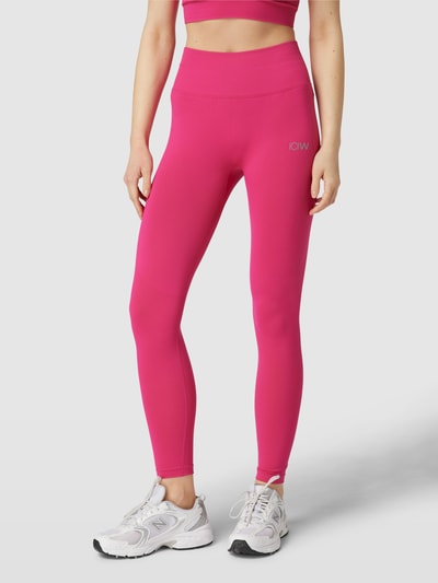 ICANIWILL Leggings mit Label-Print Modell 'Define Seamles Scrunch' Pink 4