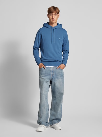 Calvin Klein Jeans Hoodie mit Label-Patch Blau 1