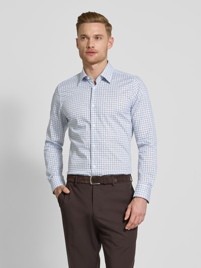 JOOP! Collection Regular Fit Business-Hemd mit Kentkragen Modell 'Pierce' Hellblau 4