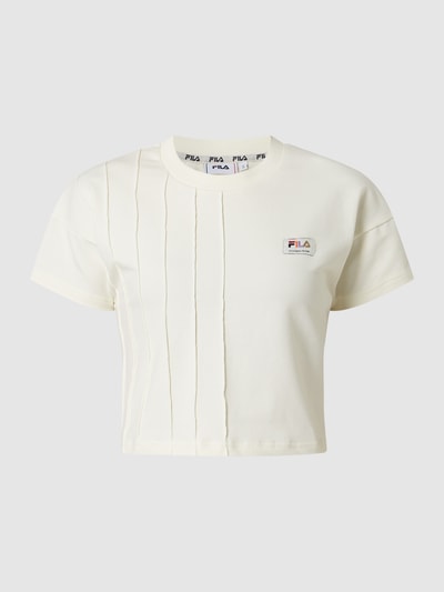 FILA Kort T-shirt met logodetail  Offwhite - 2