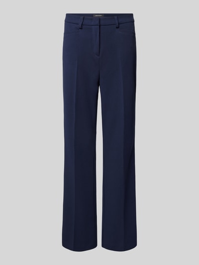 STEHMANN Stoffen broek met Franse steekzakken, model 'Editta' Marineblauw - 2