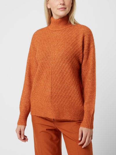 Selected Femme Pullover aus Alpakamischung Modell 'Sisse' Kupfer 4