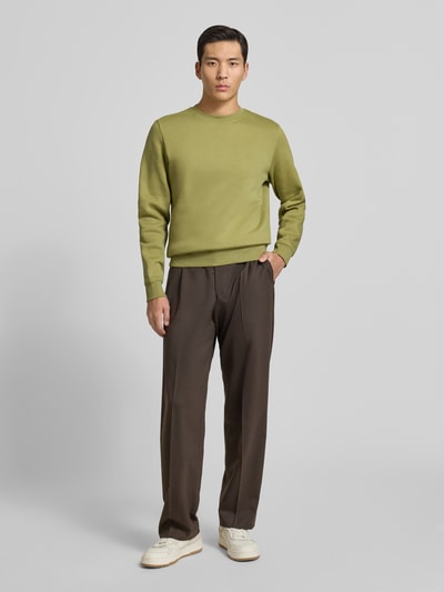 MCNEAL Sweatshirt met ronde hals Rietgroen - 1