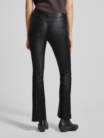 Only Flared Fit Jeans mit Label-Details Black 5