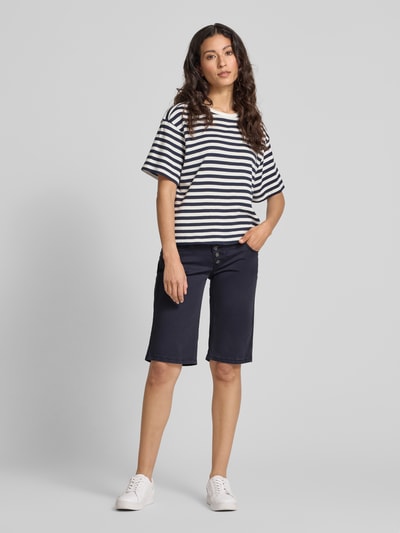 Buena Vista Szorty o kroju regular fit z 5 kieszeniami model ‘Malibu’ Granatowy 1