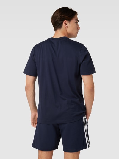 ADIDAS SPORTSWEAR T-Shirt mit Label-Stitching Marine 5