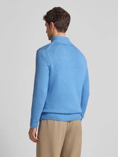 Polo Ralph Lauren Troyer mit Label-Stitching Royal Melange 5