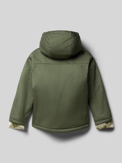 Killtec Funktionsjacke mit Label-Patch Oliv 3