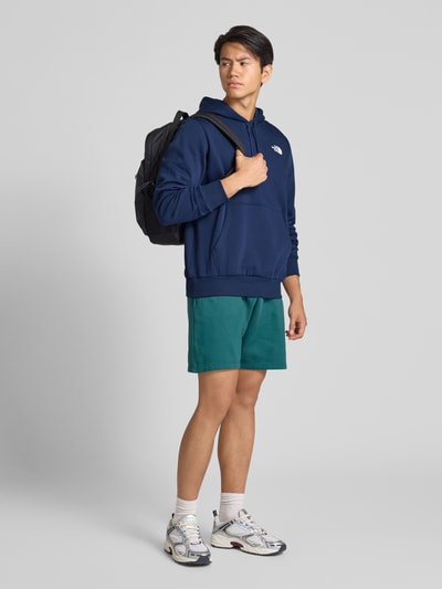 The North Face Hoodie mit Label-Print Marine 1