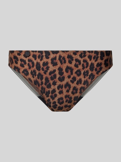 Marie Jo Slip mit Label-Detail Modell 'Rio' Dunkelbraun 1