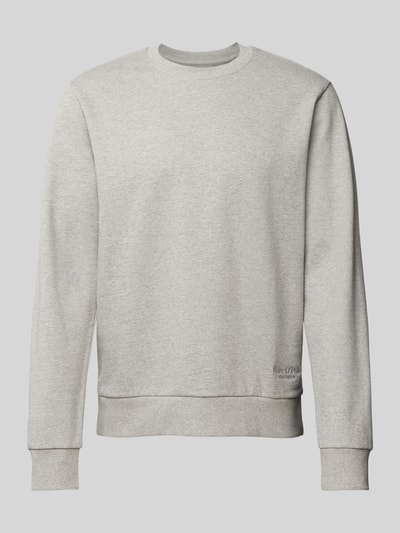 Marc O'Polo Regular Fit Sweatshirt aus reiner Bio-Baumwolle Hellgrau 2