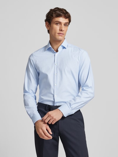 OLYMP Level Five Slim fit zakelijk overhemd met stretch Bleu - 4