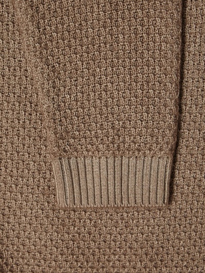 JOOP! Collection Pullover aus Merinowolle Beige 3