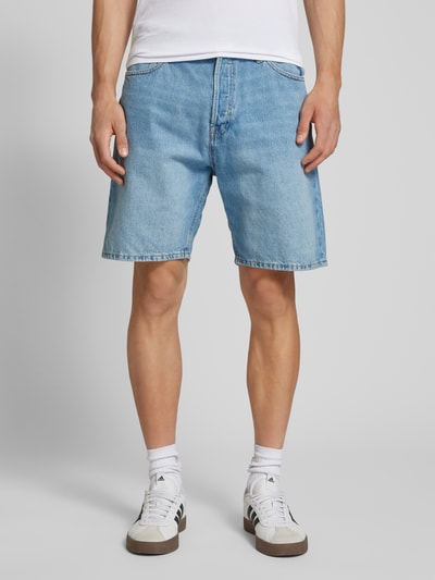 Jack & Jones Loose Fit Jeansshorts im 5-Pocket-Design Modell 'TONY' Jeansblau 4