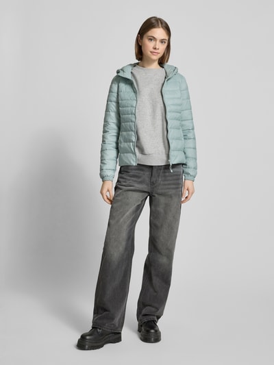 Only Regular Fit Steppjacke mit Kapuze Modell 'TAHOE' Mint 1