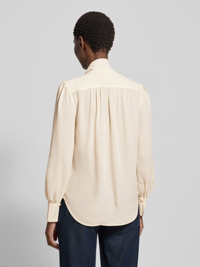 Lauren Ralph Lauren Schluppenbluse mit Schleifen-Detail Modell 'KLARYCE' Sand 5