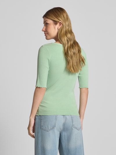 Tom Tailor Denim Slim Fit T-Shirt aus Baumwoll-Mix Schilf 5