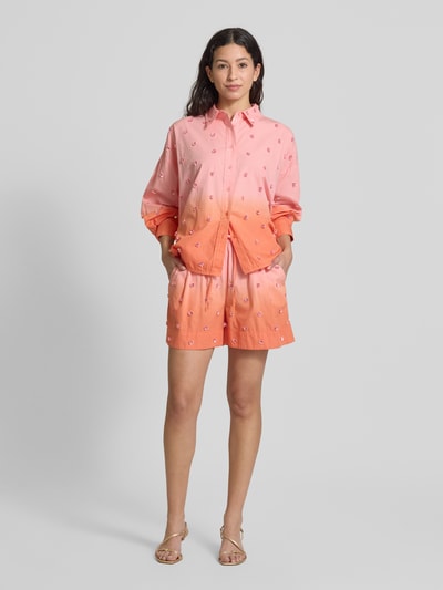 Essentiel Antwerp Regular Fit Bluse mit Pailletten Modell 'Harkansas' Orange 1
