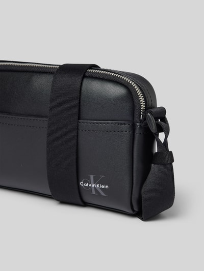 CK Calvin Klein Umhängetasche in Leder-Optik Black 3